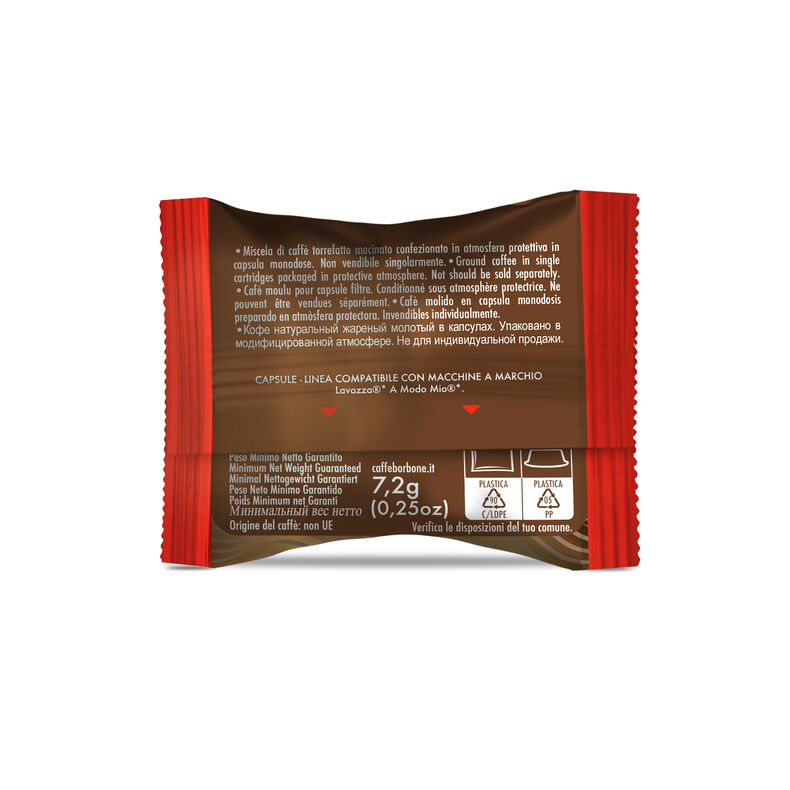 100 Capsule Borbone Compatibili con Lavazza a Modo Mio miscela ROSSA - immagine 2